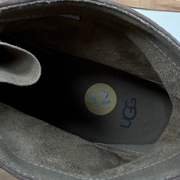 UGG Women Cityfunc Zip Water-Resistant Platform Bootie‎ Hickory Suede Size 12 - Picture 12 of 15